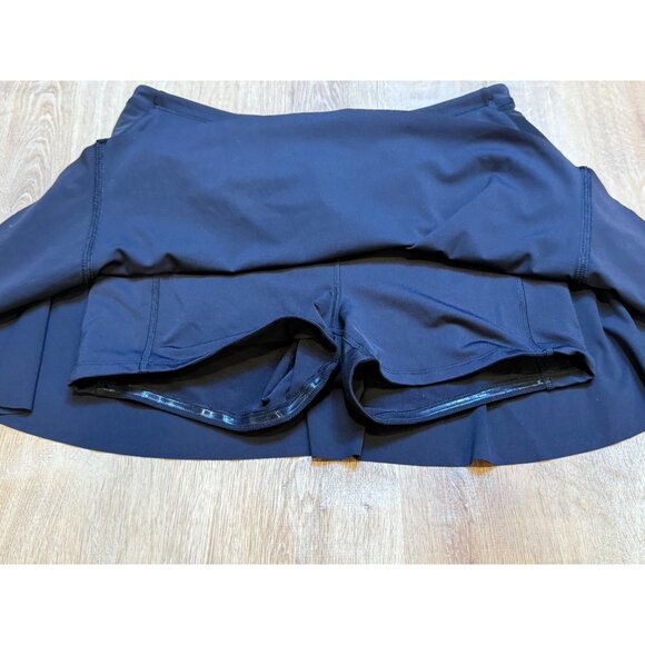 Athleta Black Match Point Skort Size Medium - Picture 4 of 6